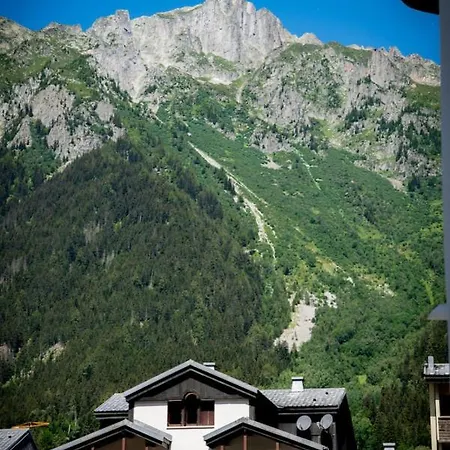 Nice Apt With Mountain View At The Foot Of Slopes Chamonix Exterior photo